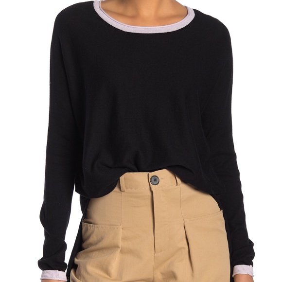 cloth Sweaters - Cloth Oversized Knit Sweater Black Size M
